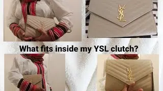 What fits inside my YSL clutch * luxury clutch
