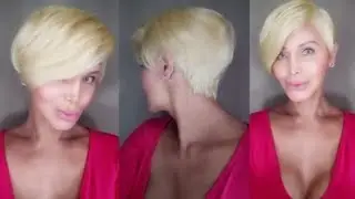 DEBUT Pixie Cut 613 Human Hair Wig Review