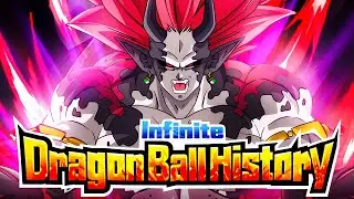 INFINITE DRAGON BALL HISTORY STAGE 34! VS. DRAGON BALL HEROES BOSSES! (DBZ: Dokkan Battle)