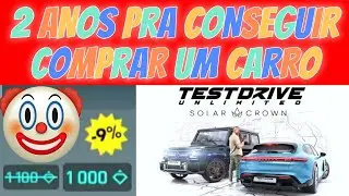 2 ANOS! &Eacute; O TEMPO PRA PEGAR UM CARRO NA LOJA ONLINE DO TDU SOLAR CROWN