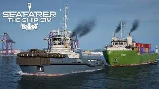 I'm the Captain of a Container Ship! - Seafarer: The Ship Sim