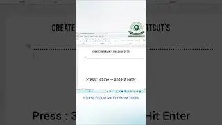 Create Underline in 3 easy ways using Shortcut Keys in Microsoft Word! ✍️ #wordtips #UnderlineText