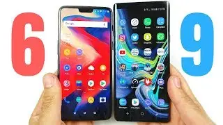 OnePlus 6 vs Galaxy Note 9 Speed Test!