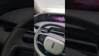 2024 Lincoln Nautilus. Dash is insane, steering wheel is like a space ship.