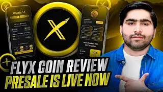 PRESALE IS LIVE FLYXCOIN  | 2025 TOP PLATEFORM