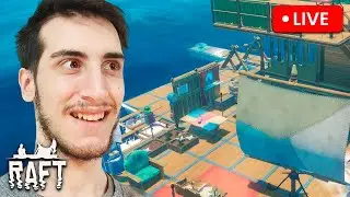 BUILDING our RAFT and exploring some ISLANDS? #5 | RAFT