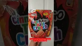CinnaFuego Toast Crunch Cereal #cinnamontoastcrunch #cereal #food #shorts