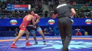 1/16 GR - 87 kg: D. KUDLA (GER) v. T. ABDELSLAM SH (BUL)