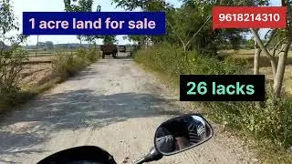 1 acre agriculture land for sale /For guest Hous/very low price  #agriculturallandforsale #sale