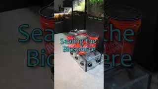 Testing the new heat exchanger could be the final step before sealing miniBIOTA as a biosphere.