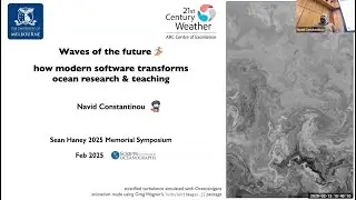 Navid Constantinou at the 3rd Annual Sean Haney Memorial Symposium
