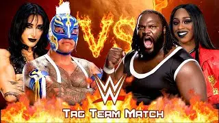 Матч командных боев WWE: Рей Мистерио и Риа Рипли против Марка Генри и Наоми | WWE 2K25 - 05.01.2026