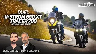 V-STROM 650 XT vs TRACER 700 | DUEL