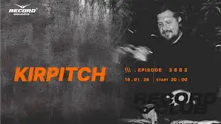Afro  House  music mix |  DJ KIRPITCH  | Radio RECORD Moldova | episode 3883| 2026-16-01