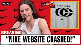 Логотип Кейтлин Кларк обрушил веб-сайт Nike, принеся 500 миллионов долларов продаж!