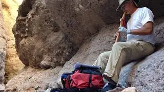 Native American flute in Aravaipa Canyon: Within My Heart by Mary Youngblood