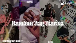 Random Day Diaries ✰ | Grwm , Nails , OOTD .. Running for HOCO?.. etc