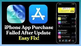 iPhone App Purchase Failed After Update &ndash; Fix Now