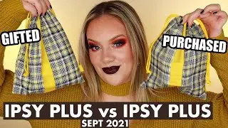 IPSY GLAM BAG PLUS | SEPT 2021 | PR vs PURCHASED : Which one won?!