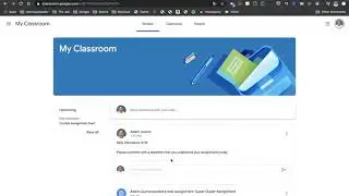 How To Use the Google Classroom Stream to Take Attendance