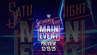 WWE SNME PREVIEW 12/13/25 #fyp #wwe #snme #thewrestleline #prowrestling