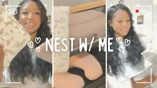 NEST W ME | PT 1 | HB'S BEDSIDE NURSERY + AMAZON HAUL