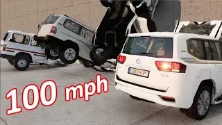 Toyota Land Cruiser Test in BeamNG Drive (Realistic Crashes + Off-Road!)