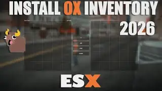 How to Install Ox Inventory FiveM ESX into your server | ESX Legacy (EP 2)