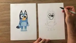 How to Draw Bluey! &bull; Ep15 Live from the Studio