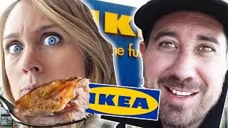 COMIENDO en IKEA como un RESTAURANTE! NOS PILLAN GRABANDO!