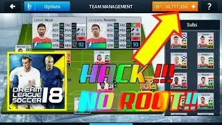 HOW TO HACK DREAM LEAGUE SOCCER 2018 ON ANDROID!  FREE ! NO ROOT !!