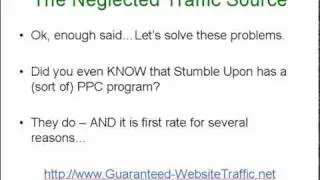 Guaranteed Website Traffic Tutorial - How To Get 100 Visitors A Day For Only 5 Bucks!