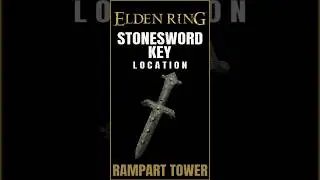 Stonesword Key Location near Rampart Tower in Elden Ring