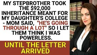 My Stepbrother Took My Daughter’s $92K Inheritance — They Didn’t Know I Was a Paralegal