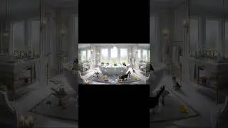 Cats in a Millionaire&rsquo;s Bathroom Luxury Bubble Bath Fun#cat #funny #fun #trending #shortsfeed