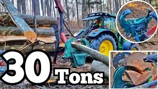 Schwere Maschinen gegen hartes Holz
