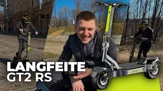 Elektrokoloběžka za 150 000 Kč, která posouvá limity – Langfeite GT2 RS v akci!