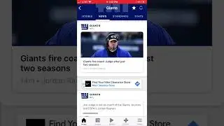 GIANTS FAN REACTION TO JOE JUDGE BEING FIRED