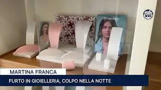 Furto in gioielleria a Martina Franca, colpo nella notte