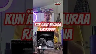 Kun &auml;idit nauraa raskaana🕵&zwj;♂️ #aaronsstories #suomi #suomikanava