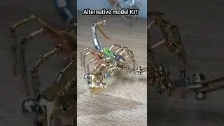 Mechanical insects | Scorpion | Metal Model Kit #metalmodels #steampunk #cyberpunk #diy