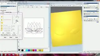 ARTCAM 3D LOTUS MAKING TUTORIALS