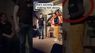 He caught her red-handed #improv #comedy #shorts