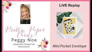 Live: Create a Mini Pocket Envelope!