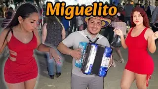 Llegó Miguelito Al Ritmo del Tigre a tocar con Rey y su Chanchona en Vivo 