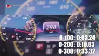 TOPSPEED: 0-300 Mercedes AMG E 63 S!