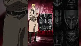 Reiner Braun Vs All Titan's #anime #shorts