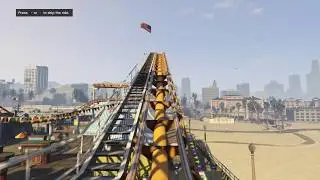 GTA V - ROLLER COASTER  RIDE ✔