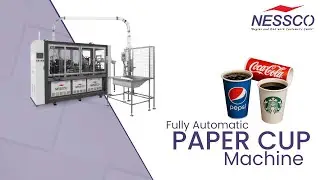 NESSCO’s Paper Cup Machines with Fully Automated High-Speed Technology for Quality and Performance.