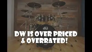 DW Drums are overpriced and overrated  #dwdrums #overpriced  #overrated